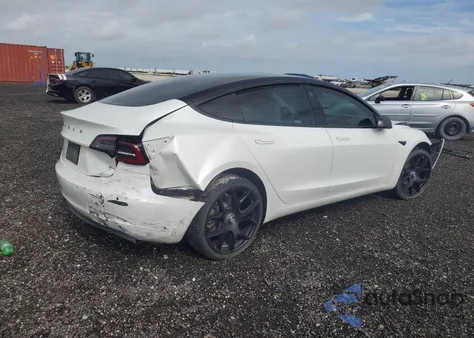 2019 Tesla Model 3 z USA, uszkodzony, nr VIN 5YJ3E1EA0KF486660